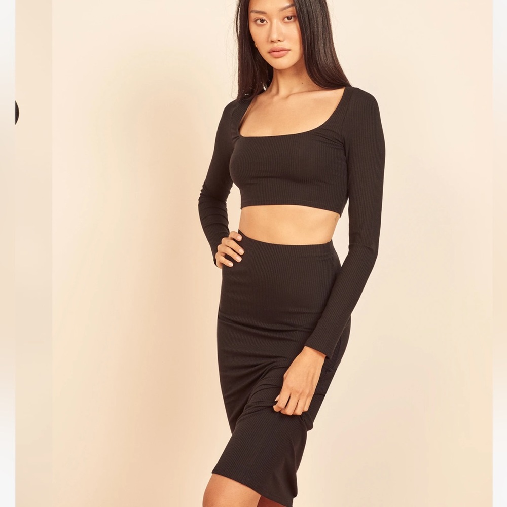 Reformation Pima Two Piece Size Medium Fits Size 6